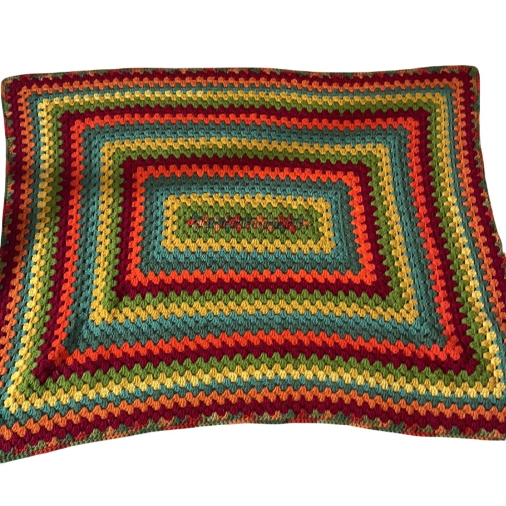 Fall Inspired Crocheted Blanket